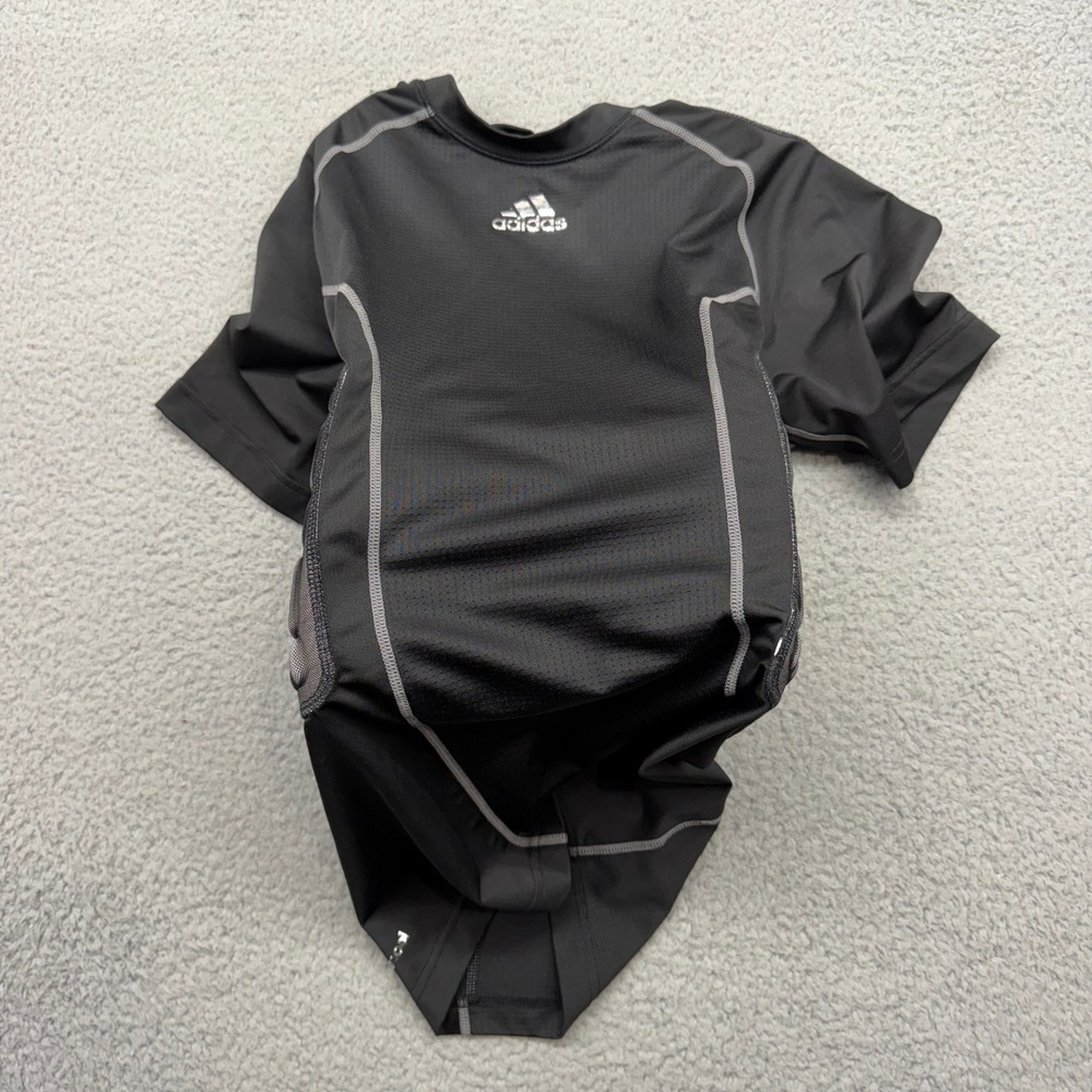 Adidas MAF1003 Mens Medium Black Climacool Padded Football Compression Shirt